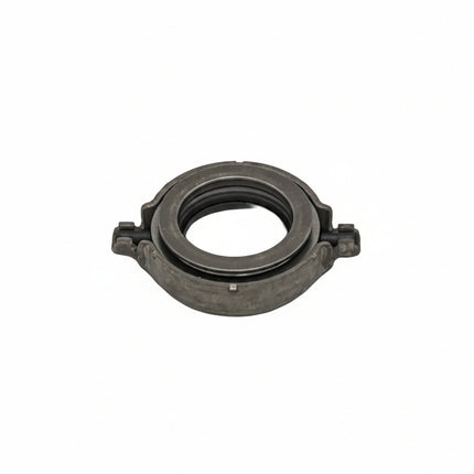 Metal bearing or mechanical component on a white background