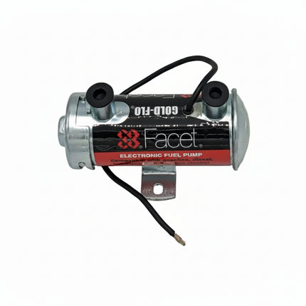 Facet electronic fuel pump on a white background