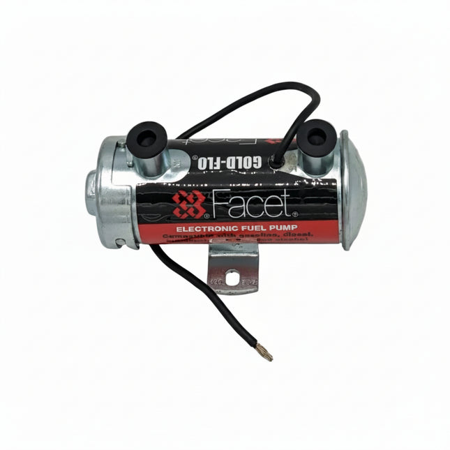 Facet electronic fuel pump on a white background
