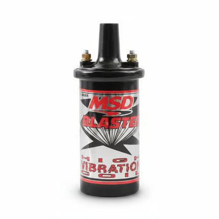 MSD Blaster ignition distributor on a white background