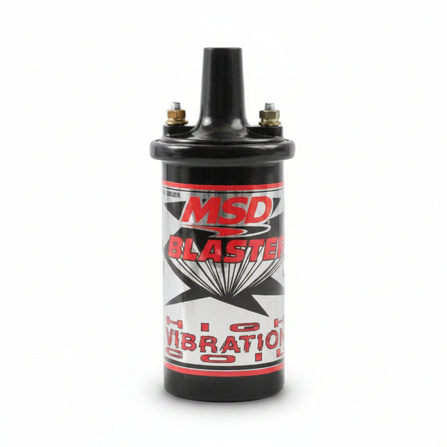 MSD Blaster ignition distributor on a white background