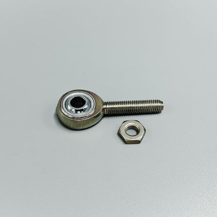 1/4 LH Rod End + Jam Nut