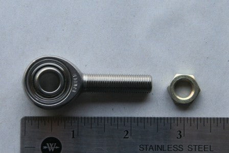 3/8 X 3/8 LH Rod End + Jam Nut - Steering